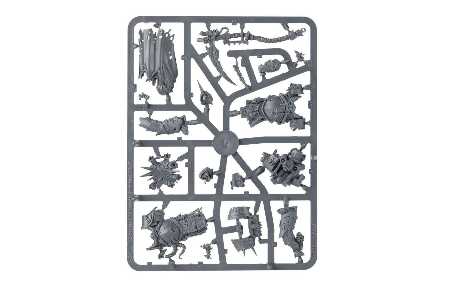 Figurenset Warhammer 40.000 Deathshroud BodyguardWarhammer 40.000 Miniaturen: Death Guard Deathshroud Bodyguard