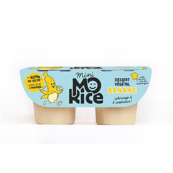 Mini Sobremesa Vegetal Banana Bio