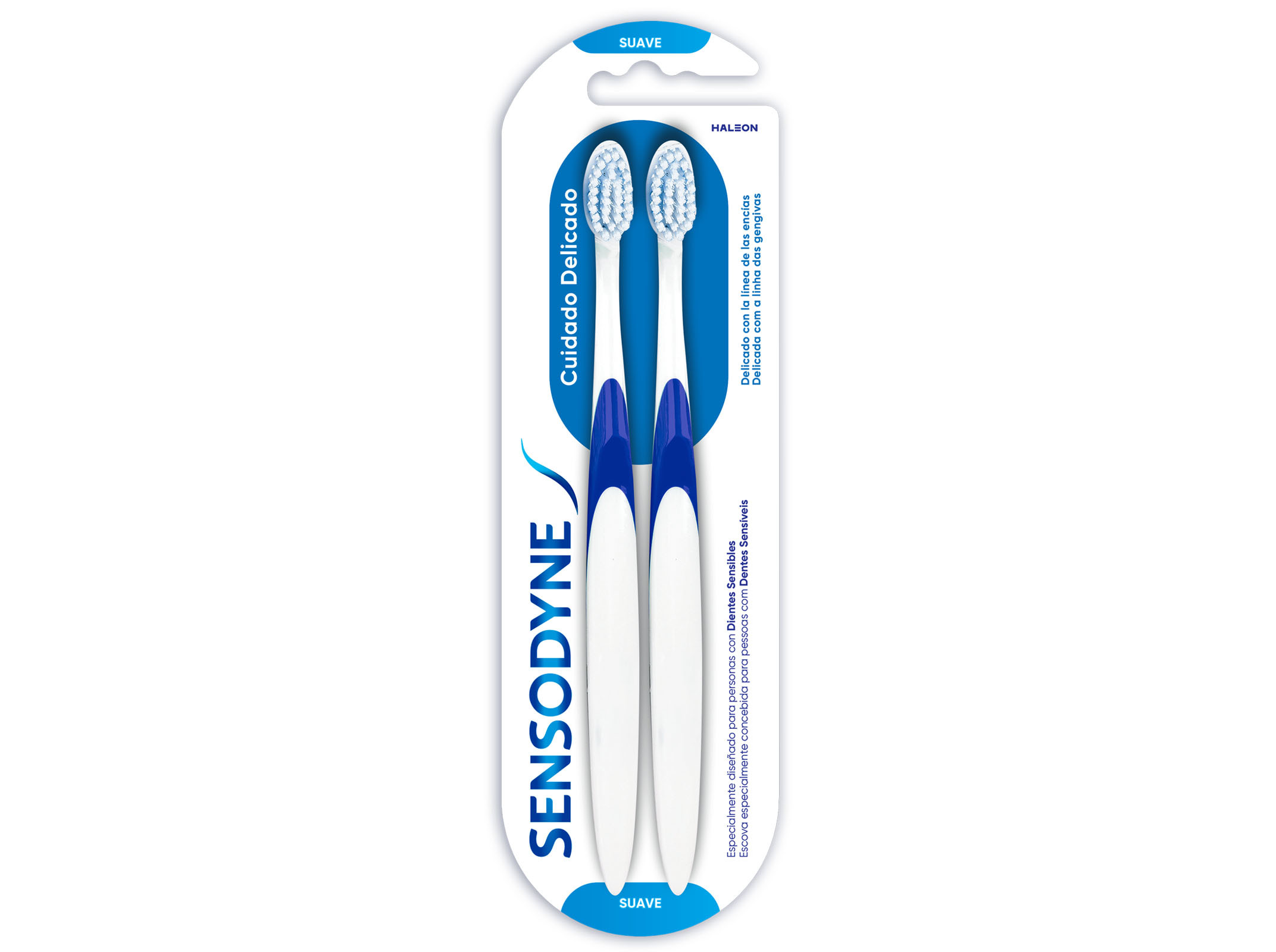 ESCOVA DENTES SENSODYNE CUIDADO DELICADO SUAVE 2UN