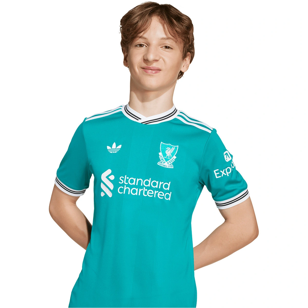 Camisola adidas Liverpool FC Terceiro Equipamento 2025-2026 Criança