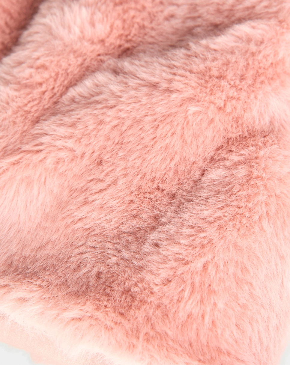 Plüschweste FLAMINGO in pink