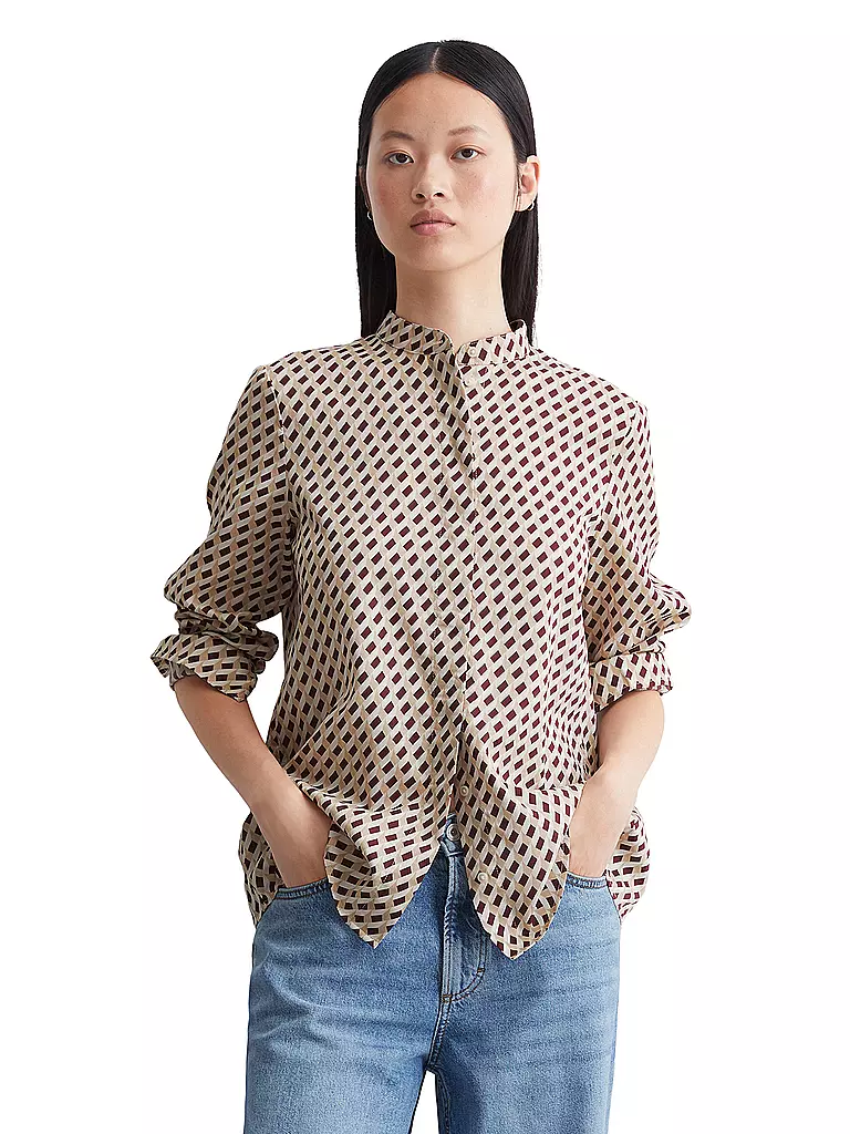 MARC O'POLO Bluse bunt
