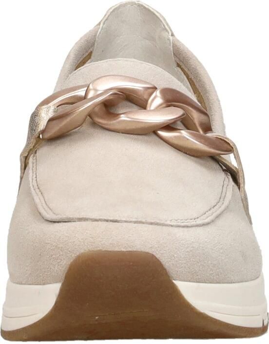 Rieker 58944-60 dames instappers sportief beige
