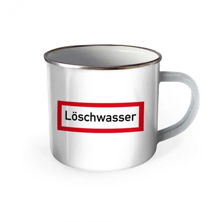 Trötsch Emaillebecher 