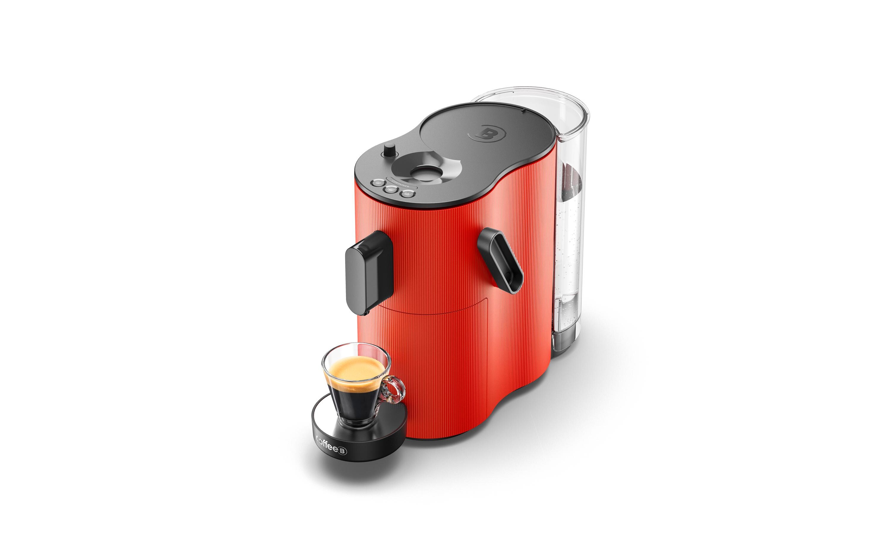 Portionskaffeemaschine CoffeeB Globe Limited Red<br>Kaffeemaschine