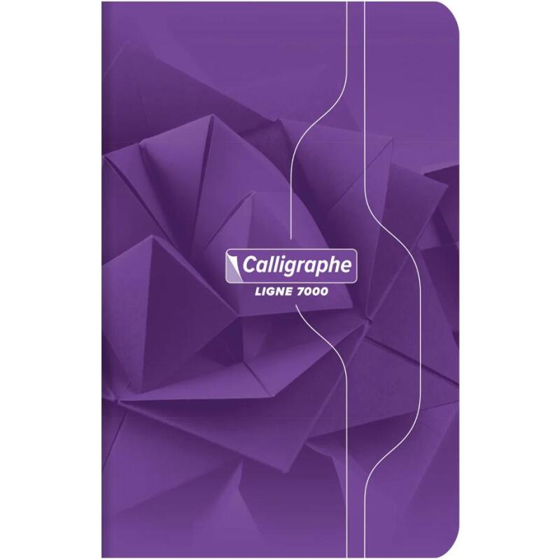Carnet piqué 7000 9x14 cm 96 pages petits carreaux 70 g - Assortis