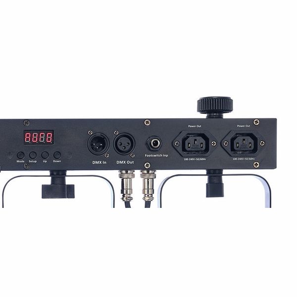 Stairville CLB4 Compact LED Bar 4 Bundle