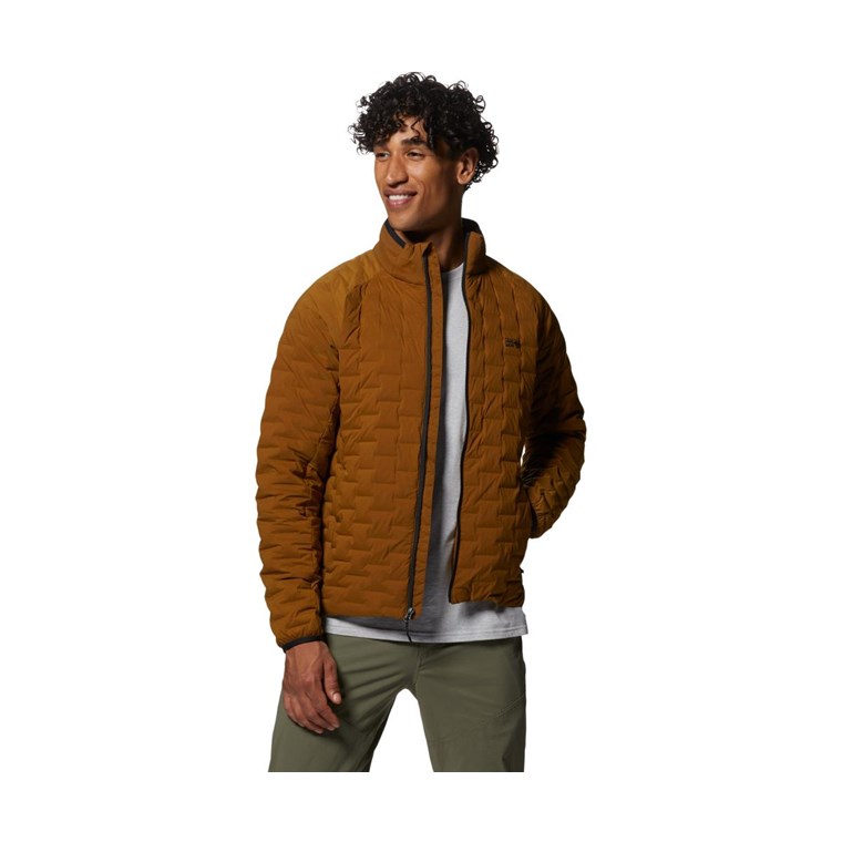 Mountain Hardwear Stretchdown Light Jacket Men Golden Brown