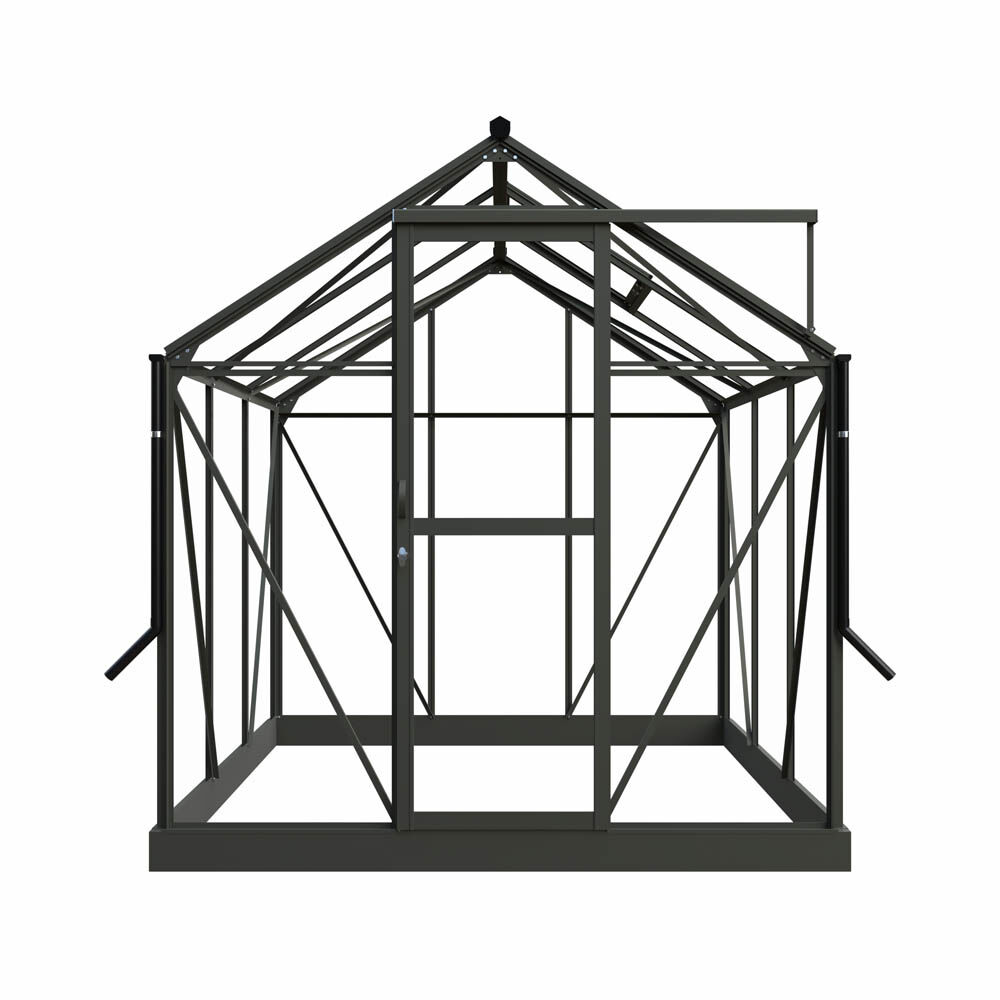 Royal Well Mary I - Tuinkas - Groen - 241x212x222 cm - Veiligheidsglas