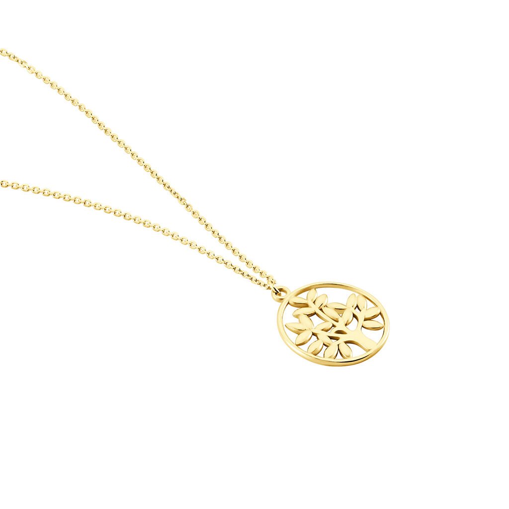 Collier Dahlila Or Jaune