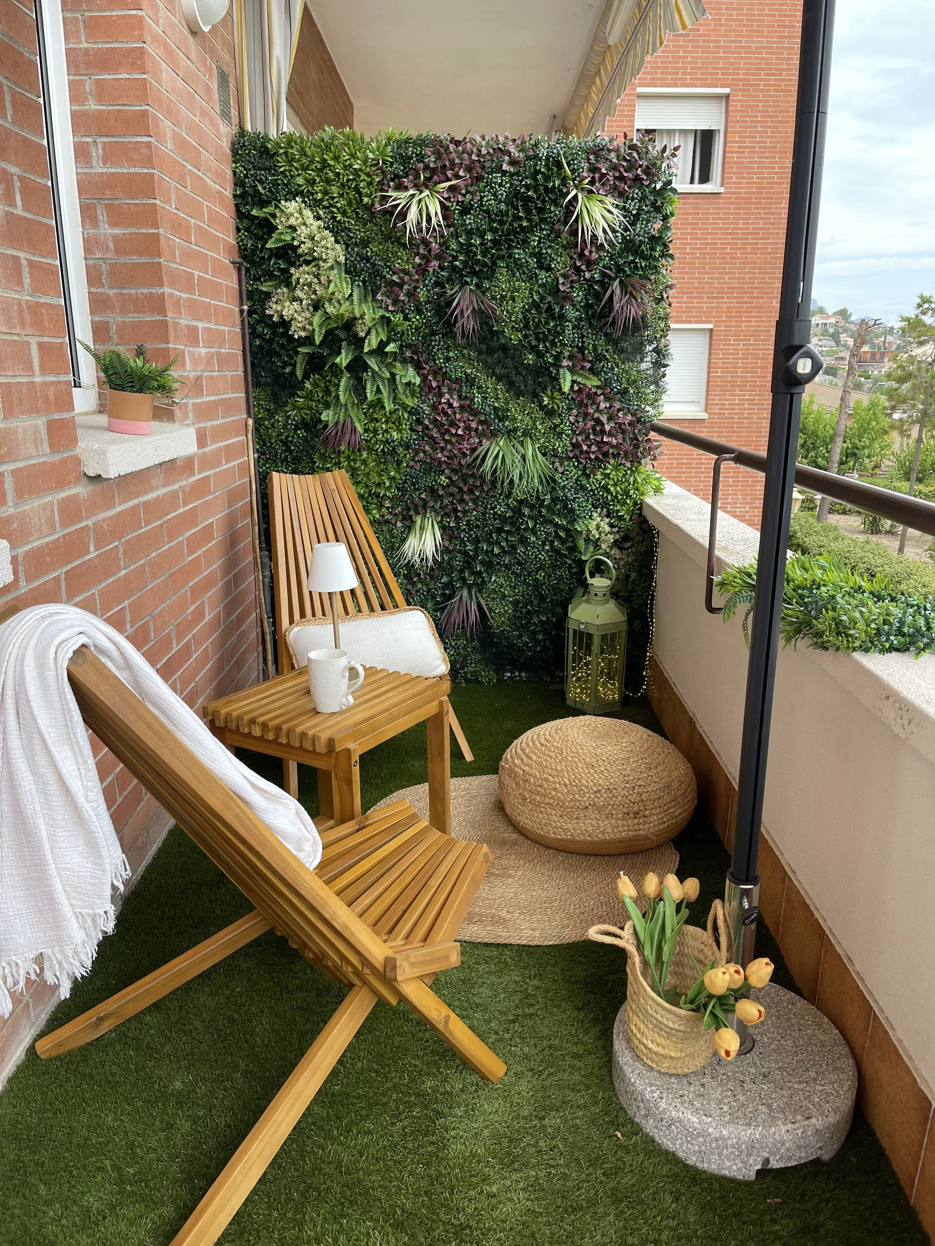 Set van 2 tuinstoelen BELLANO Acaciahout Bruin