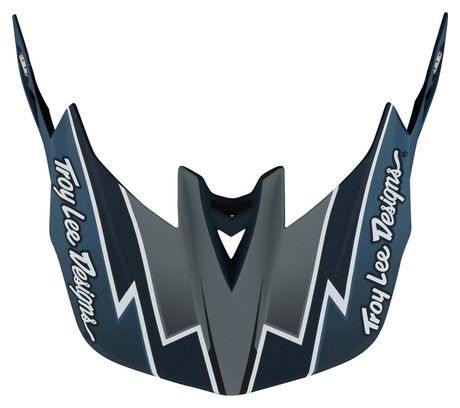 Visière Troy Lee Designs D4 Bleu Marine Graph