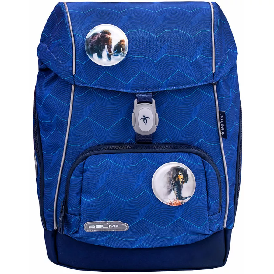 Belmil Schulranzen Premium Comfy Plus Set 6-teilig Estate Blue
