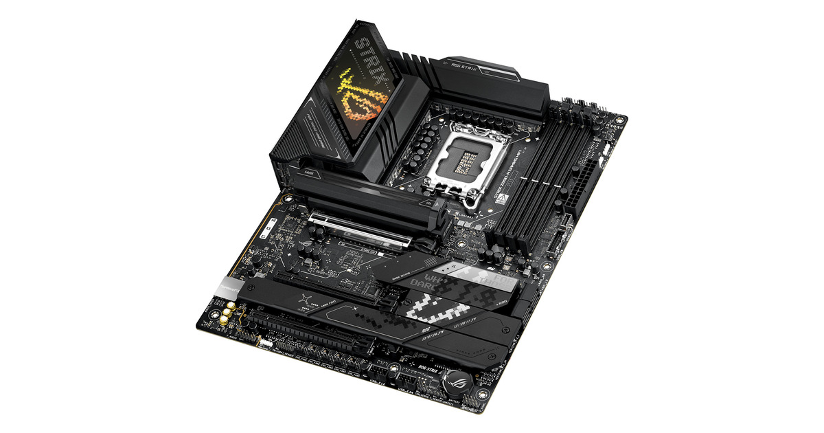 ASUSROG STRIX Z890-H GAMING WIFI socket 1851 moederbord  (Zwart, RAID, 5 Gb-LAN, Wi-Fi, BT, Sound, ATX)