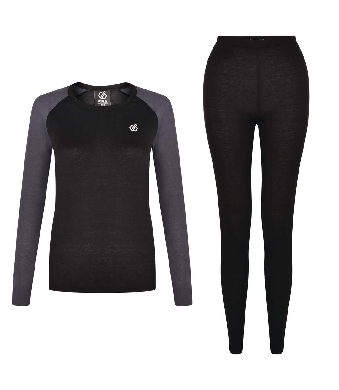 Dare 2B - Ensemble thermique EXCHANGE - Femme (Noir / Anthracite) - UTRG9505