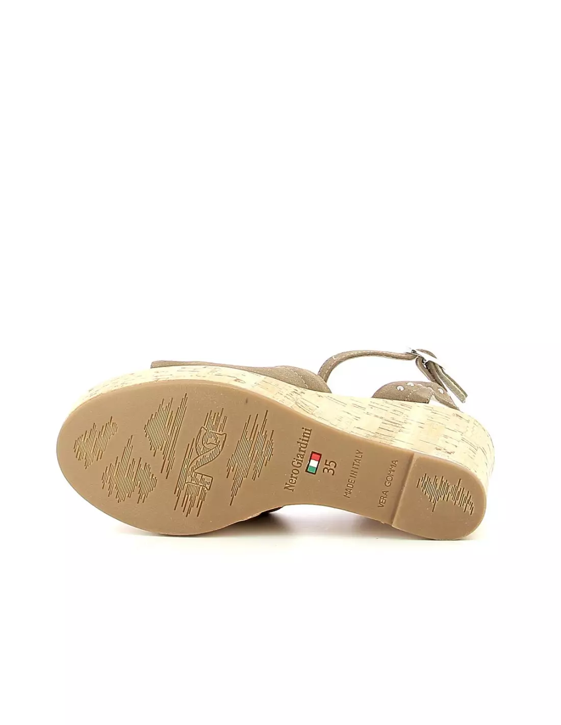 NEROGIARDINI E307663D - Sandales & nu-pieds VelourCastoro