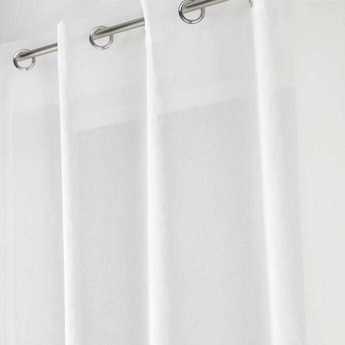 PANNEAU A OEILLETS 140X240CM SANDRA BLANC