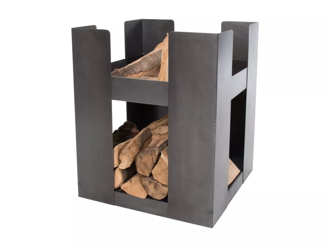 Foyer Hollola Gris Acier