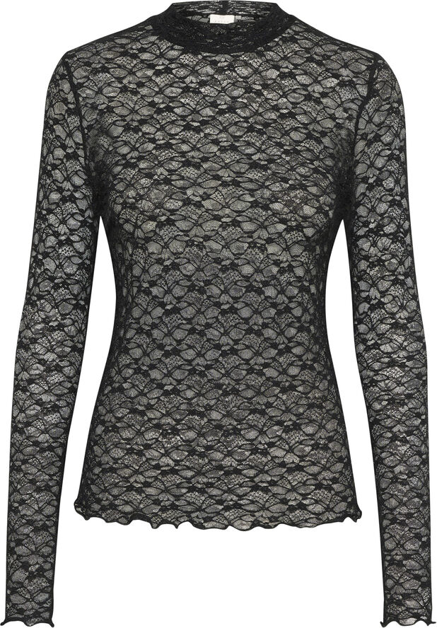 Kaffe KAjolia LS Blouse Black deep