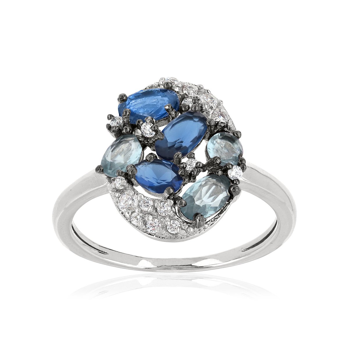Bague argent 925 zirconia