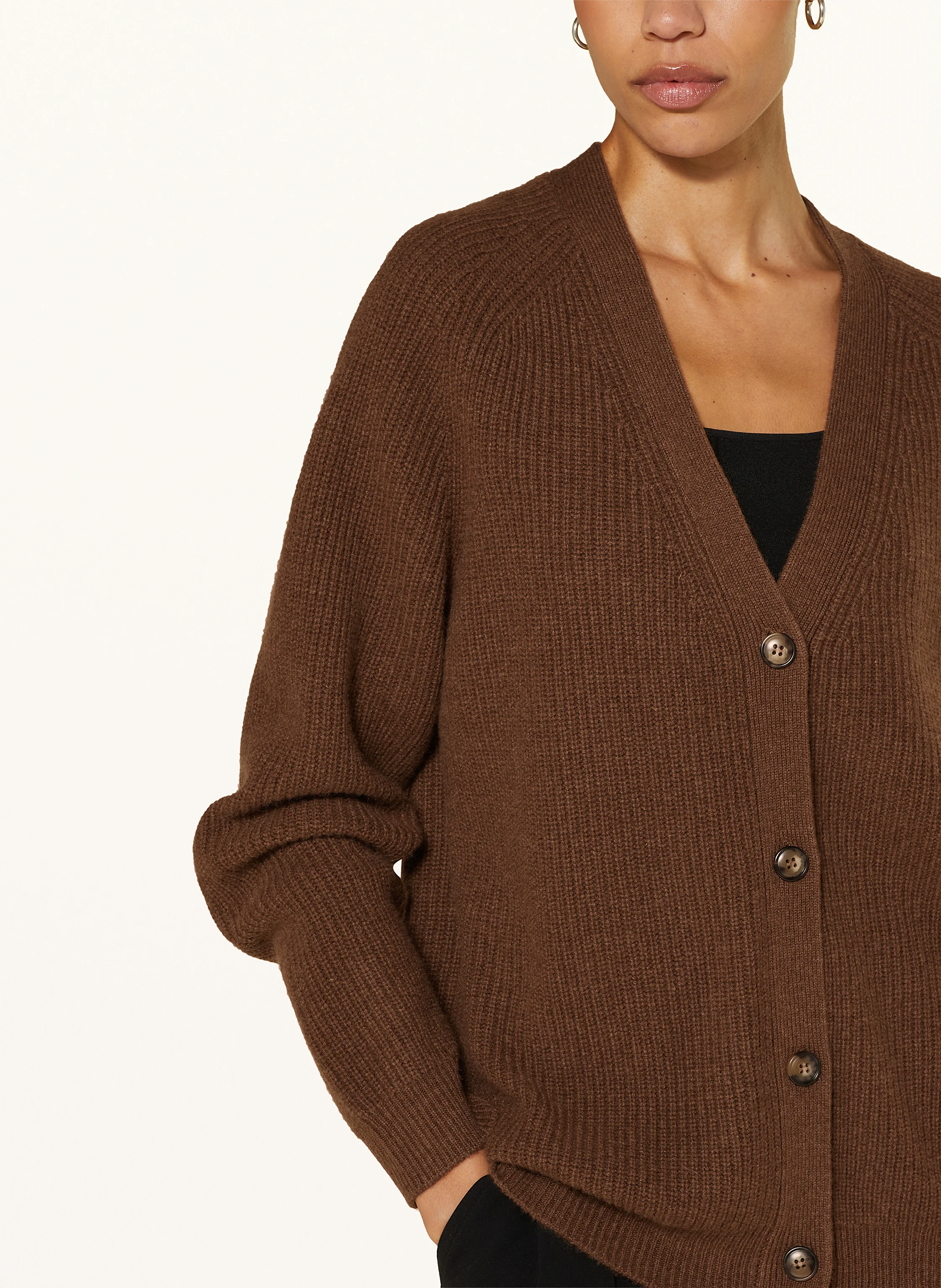 LOULOU STUDIO Strickjacke LEKA aus Cashmere