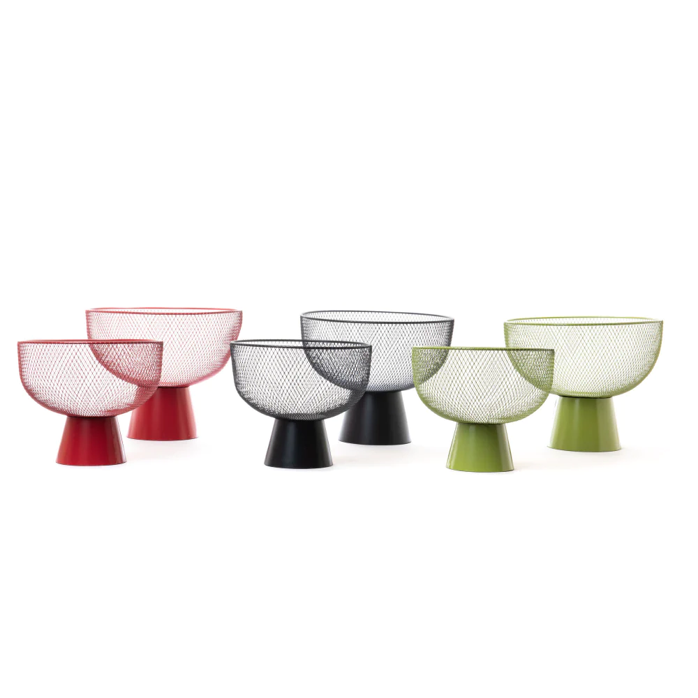 Set de 2 coupes rouges Amadeus