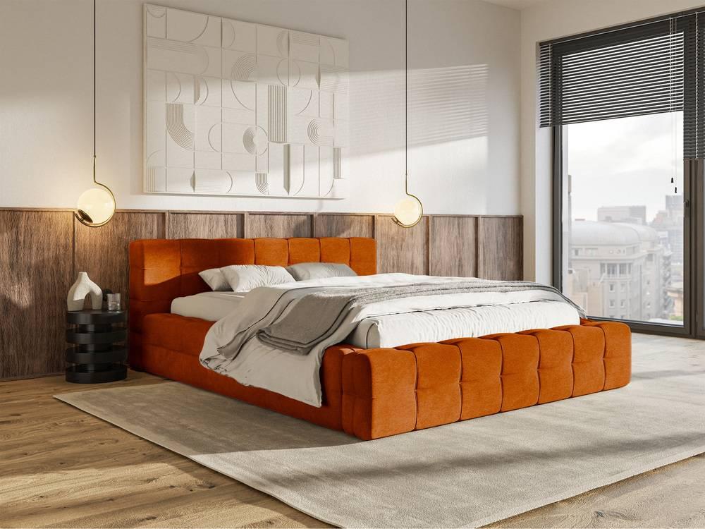 Selsey Design Tilly bedframe velvet met opbergvak 180 x 200 cm