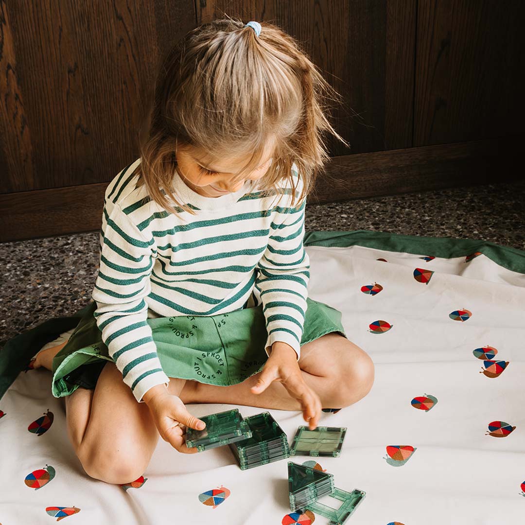 play&go speelkleed en opbergzak - snail