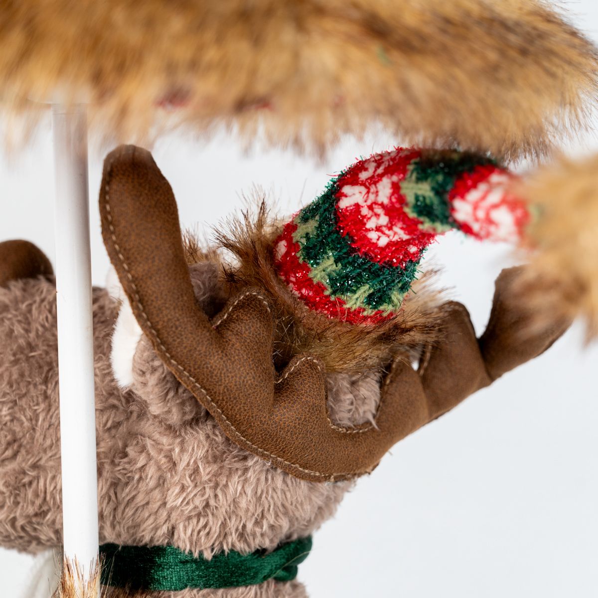 Kerst tafellamp rendier bruin incl. LED - Rudi