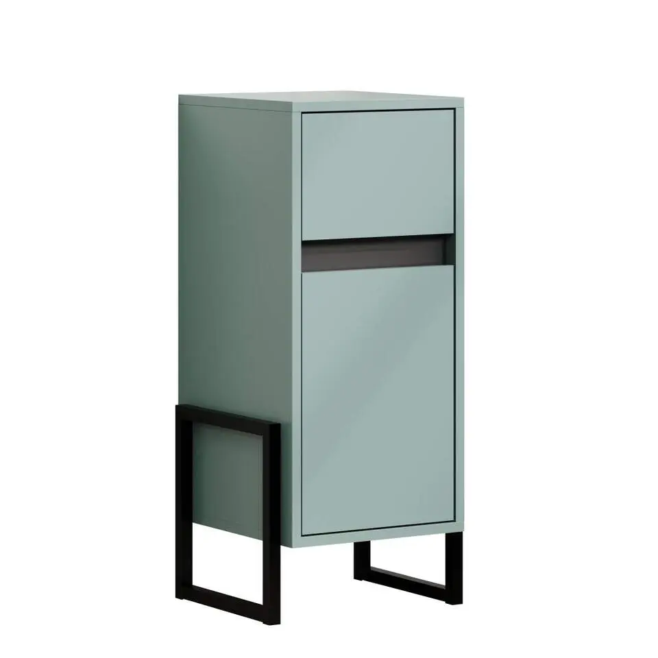 Hioshop Matix badkamerkast blauw- grijs