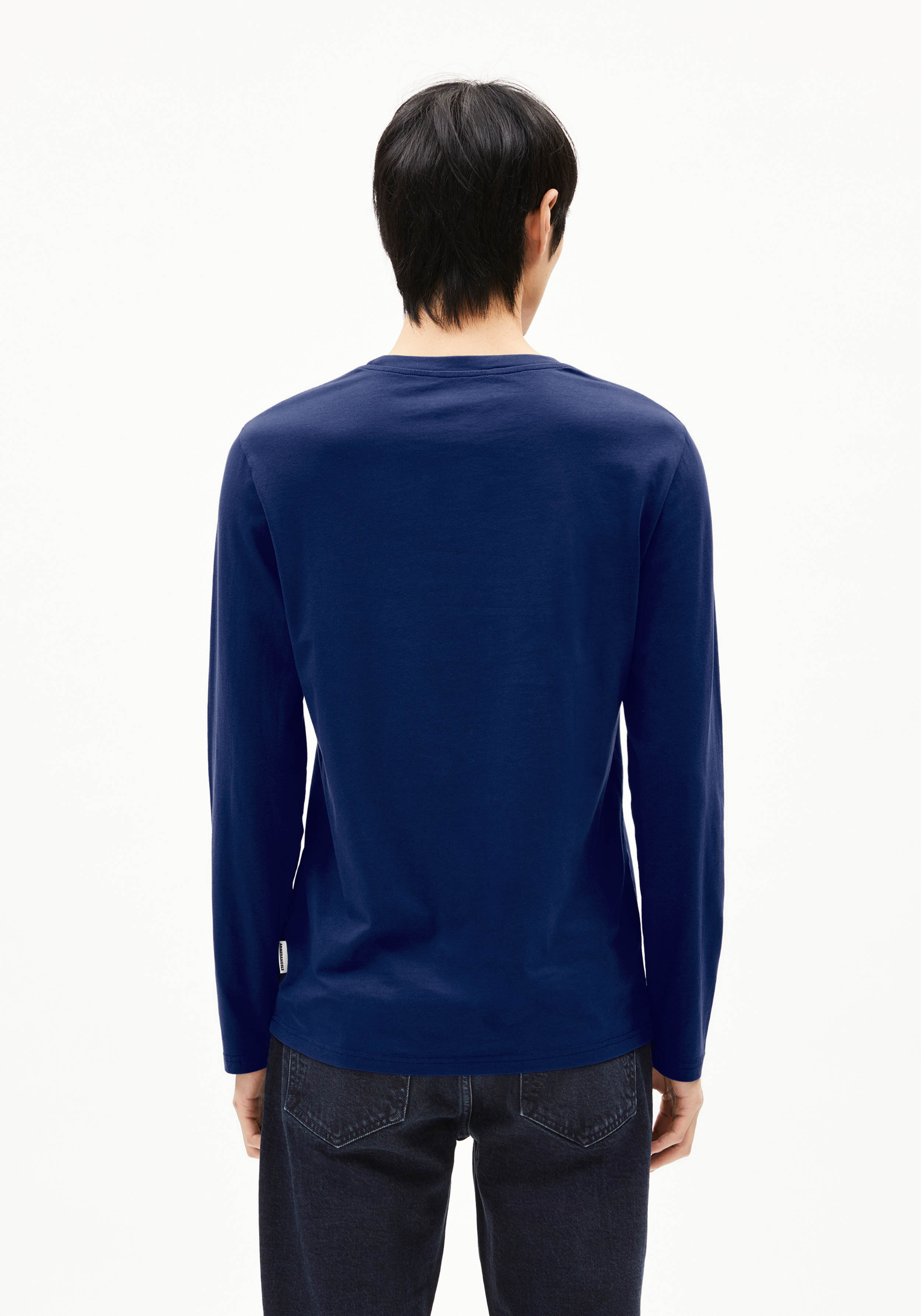 Armedangels Longsleeve Jaames Blue Noon