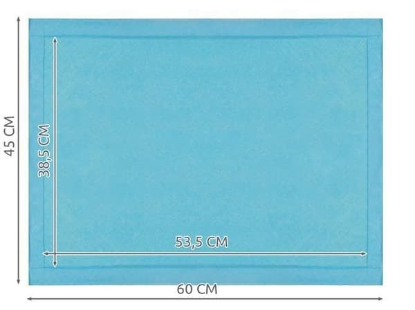 50-Pak - Hygieneunderlag / Engangsunderlag / Hygiene Underlag