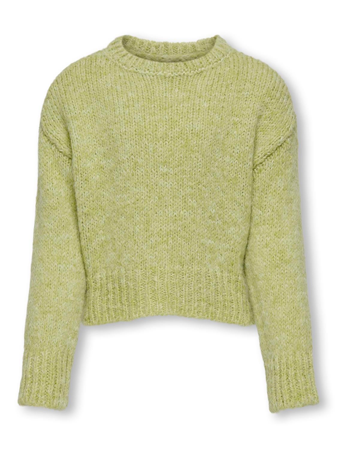 KOGMARIE Strickpullover Celery Green
