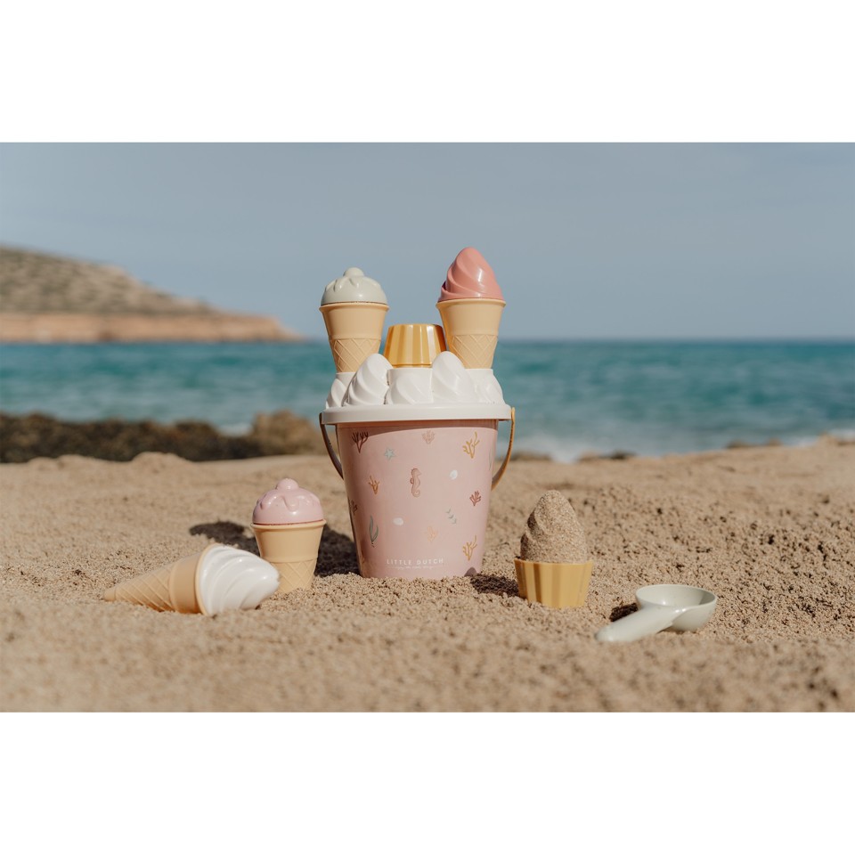 Little Dutch - Spandesæt - Isvafler Ocean Dreams Pink