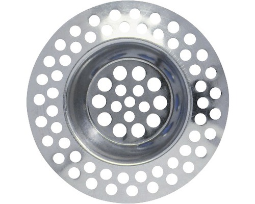 RVS afvoerzeefje, 7cm, 2 stuks