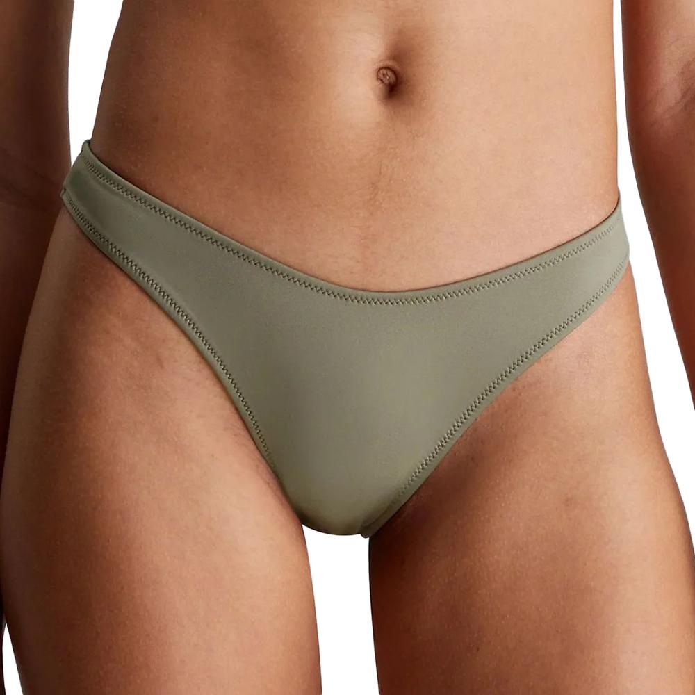 Calvin Klein Jeans Bas de maillot de bain Kaki Femme Calvin Klein Jeans Cheeky