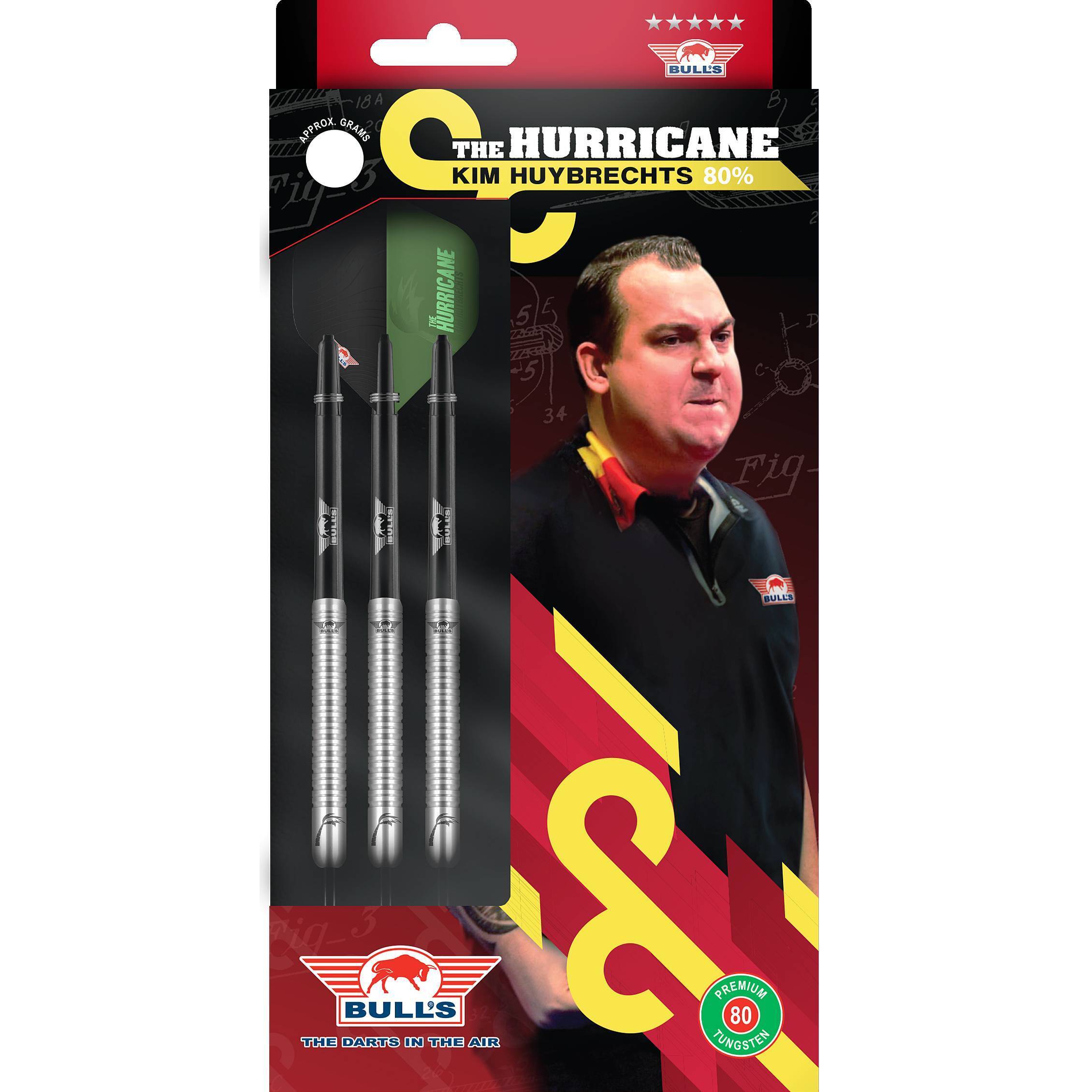 Bull's NL - Kim Huybrechts 80% - Steeldart