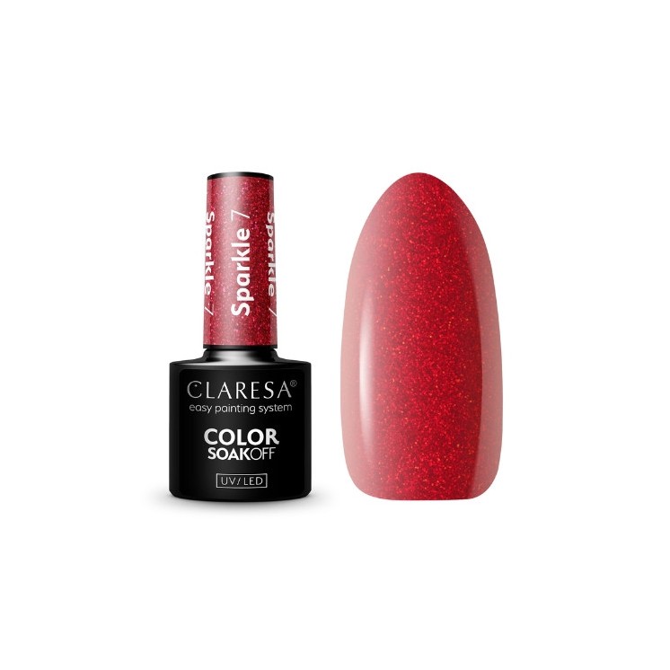 Claresa Sparkle Hybrid Nagellack /7/ 5 g