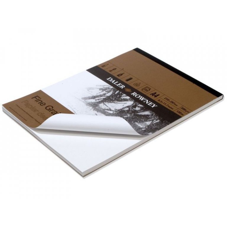 Daler-Rowney Mal-/Zeichenblock Fine Grain, 200g/m²