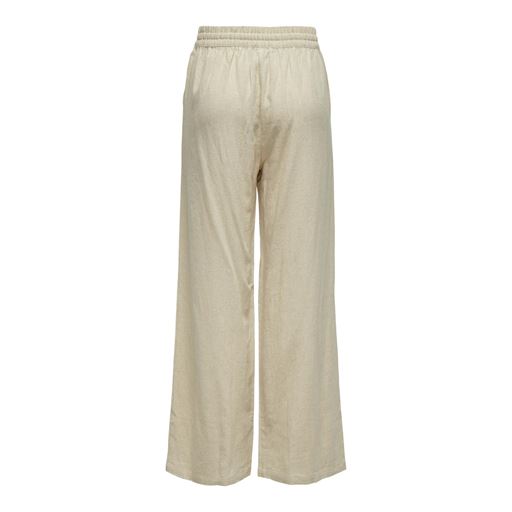JDY Say Linen Bukser, Oatmeal Melange, L/L32