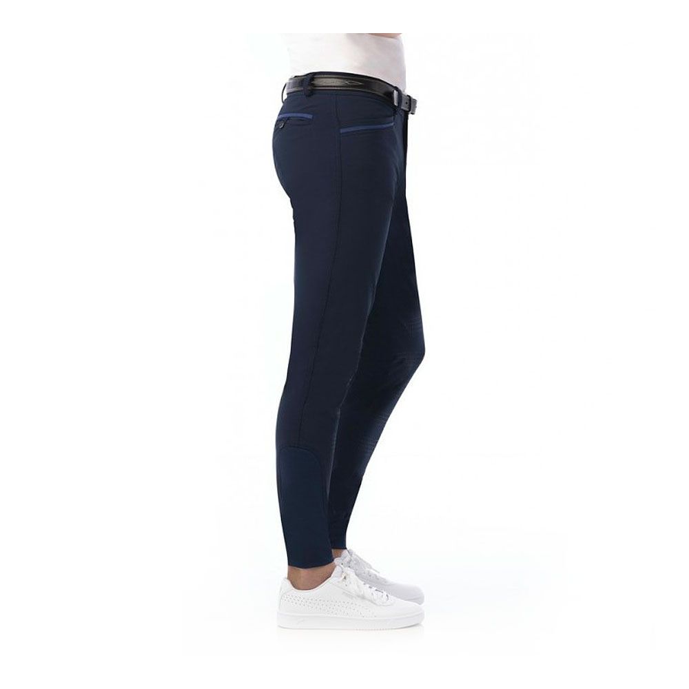 Equitheme GEORG - Pantalon siliconé Homme marine