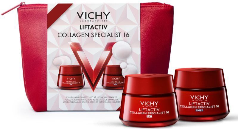 Vichy - Liftactiv Collagen Specialist - Cosmetica Set - Voor Vrouwen - Tegen Rimpels - 2 x 50 ml