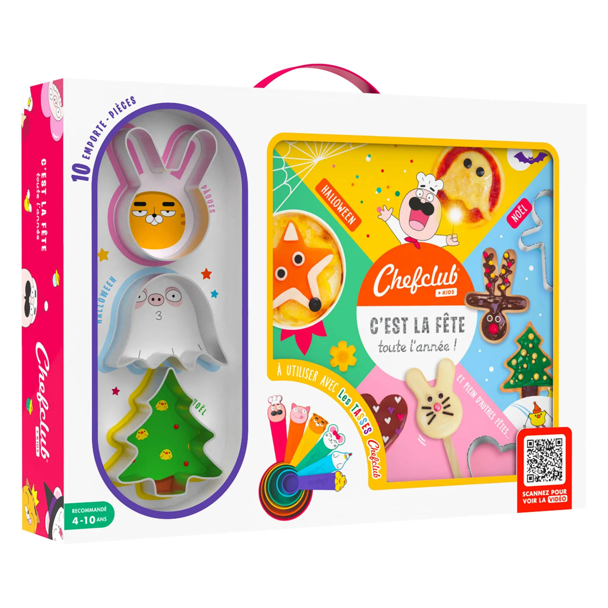 Chefclub Coffret-Livre C'est la fête toute l'année