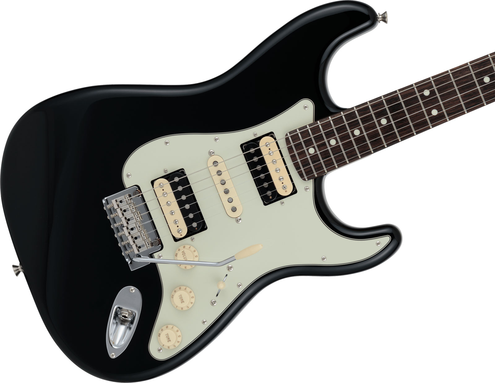 FENDER STRATOCASTER HSH HYBRID II JAPAN RW BLACK