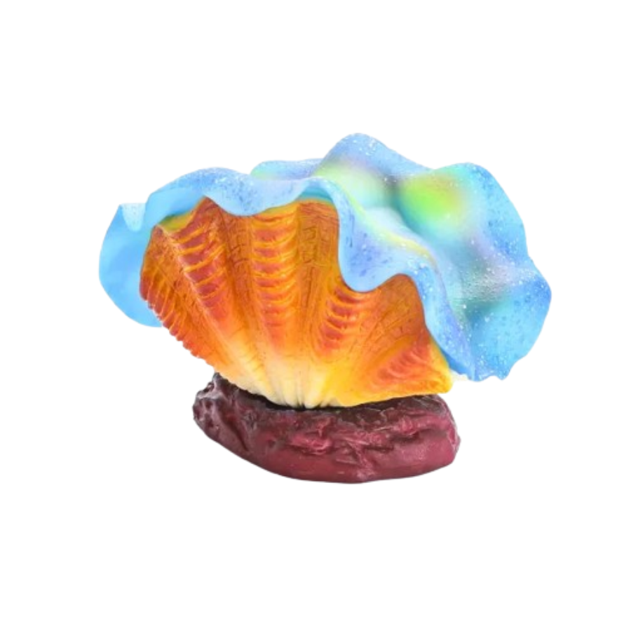 Nobleza - Plantas e conchas luminosas para aquário, decoração luminosa para tanque de peixes