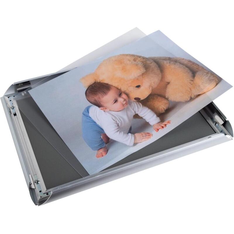 Cadre photo mural aluminium A3 - Argent