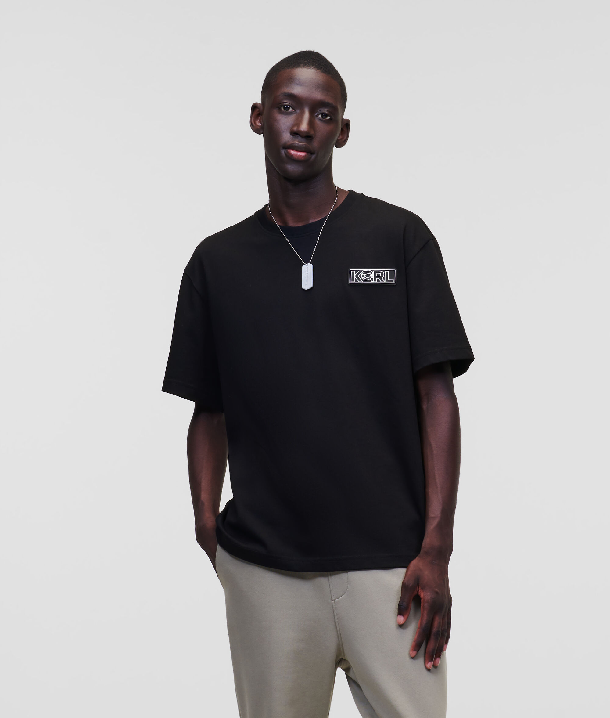 T-SHIRT KARL IKONIK OVERSIZE