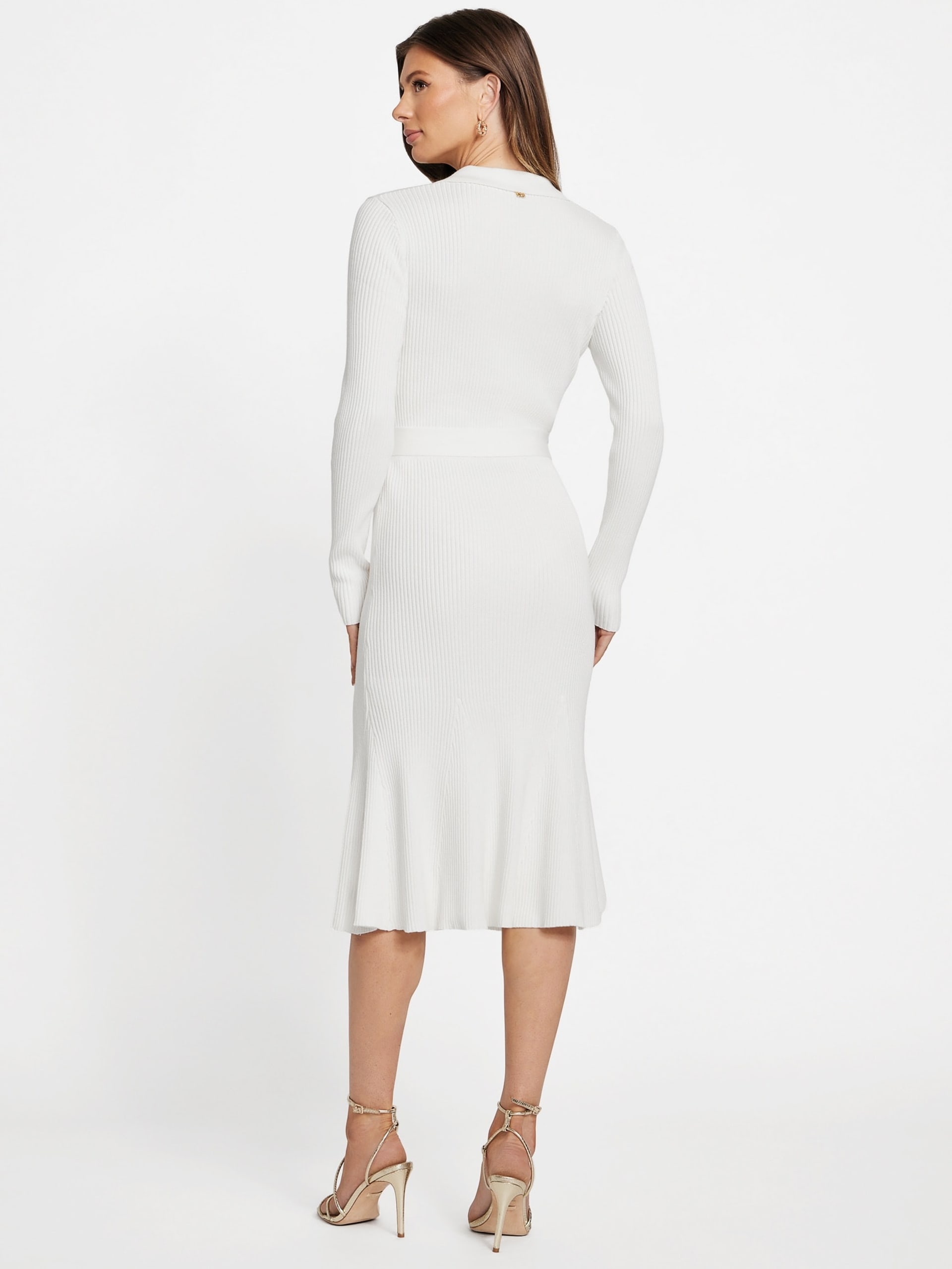 Vestido de malha polo Agathe