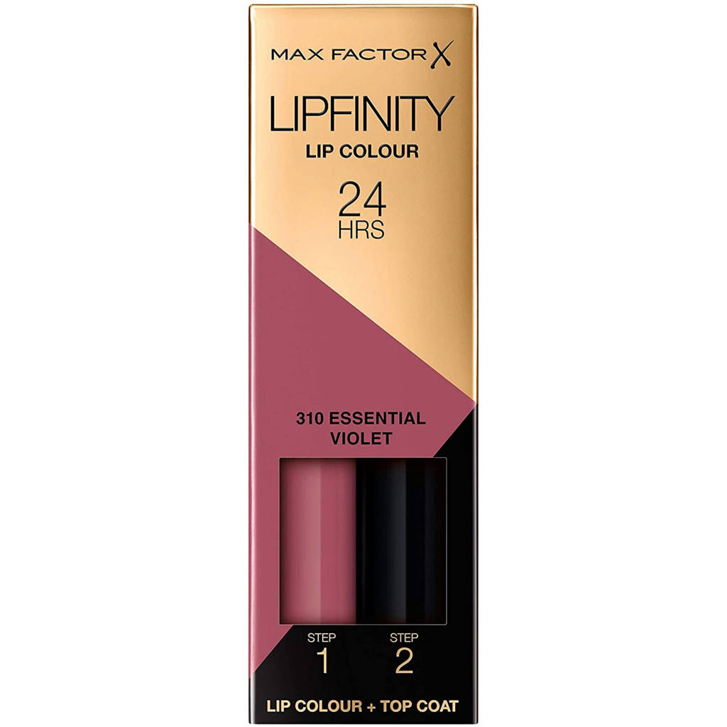 Fijne lippenstiftLipfinity Lip Colour 2-step Long Lasting lippenstift - 310 Essential Violet