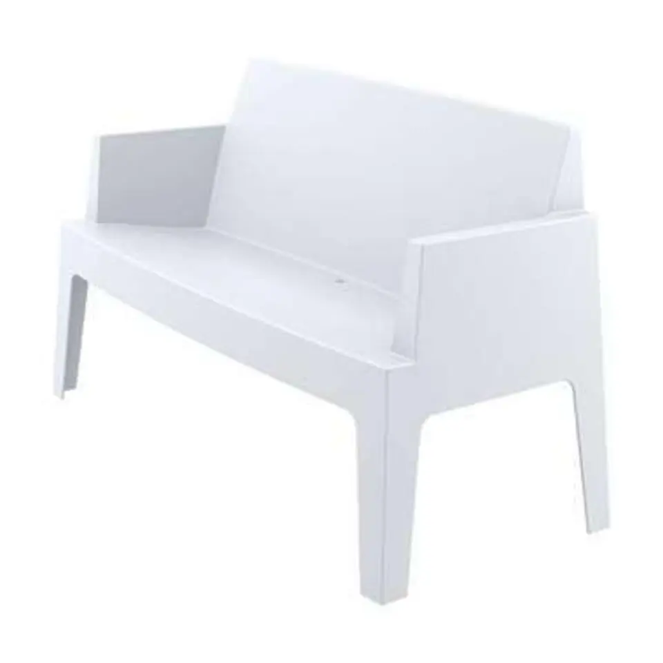 Garden Impressions Box tuinbank L138 cm the original - wit